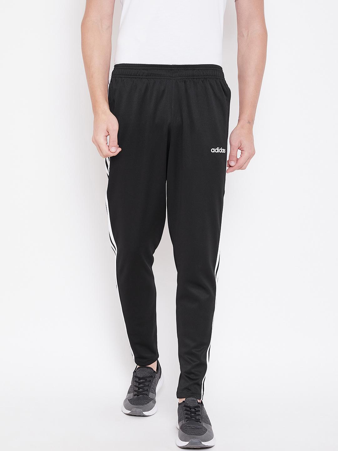 Black Adidas Track Pants Adidas Side-stripe Track Pants Black
