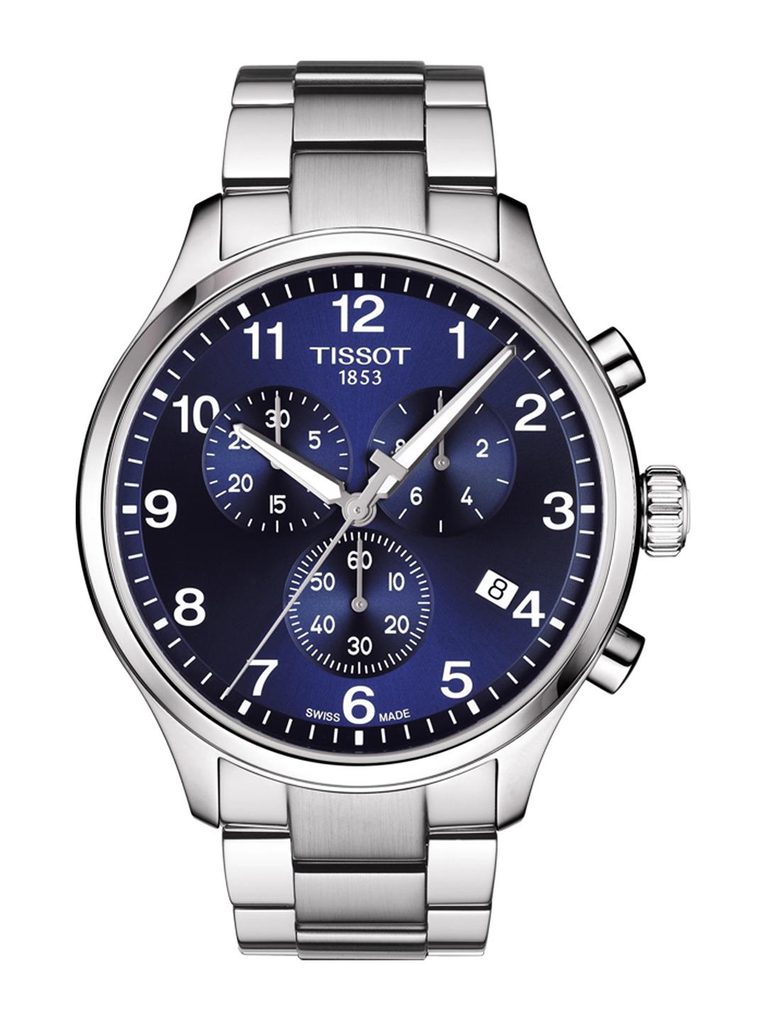 Buy TISSOT Men Blue Chrono XL Classic Swiss Analogue Watch
