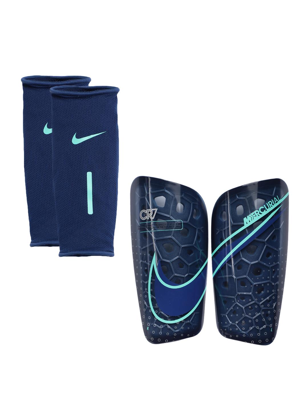 Buy Nike Unisex Blue CR7 Mercurial Lite Football Shin Guards