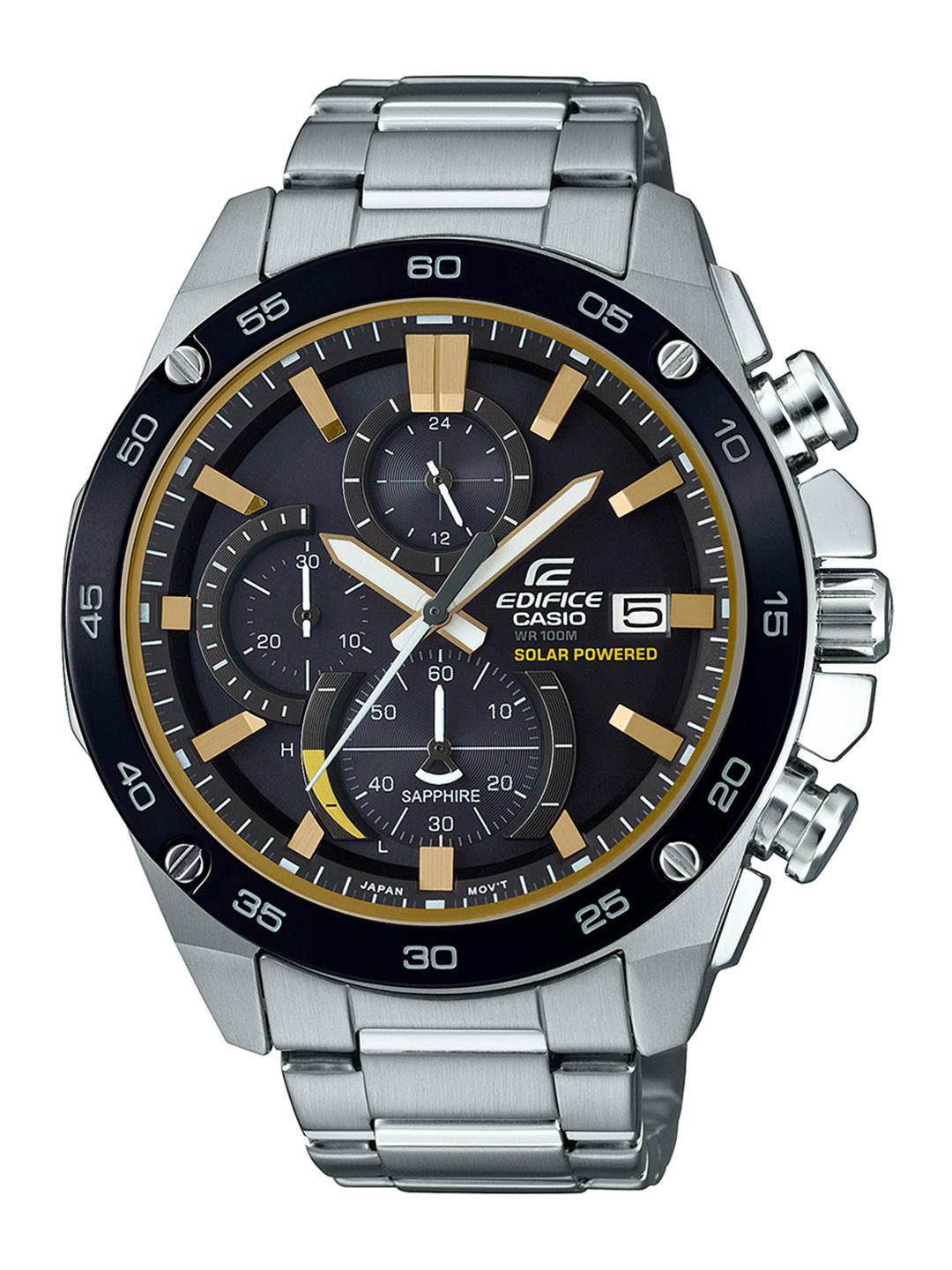 Buy Casio Edifice Men Black Analogue watch EX465 EFS-S500DB-1BVUDF
