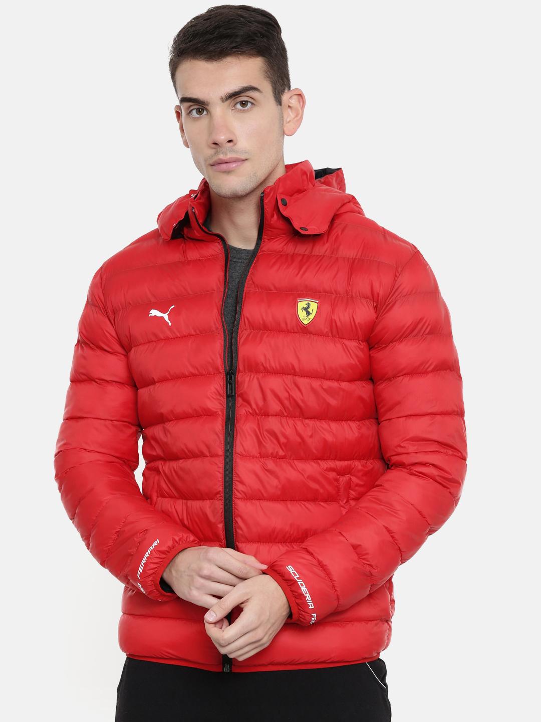Buy PUMA Motorsport Men Red Solid SF Eco PackLite Rosso Corsa Puffer Jacket  - Jackets for Men 10731650 | Myntra