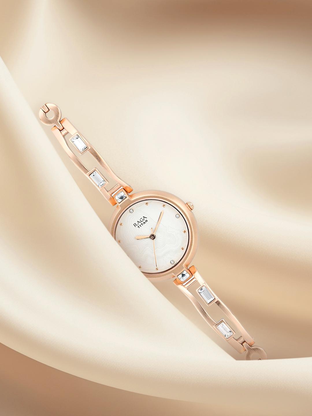 Buy Titan Women White Analogue Watch 2581WM02 Watches for Women