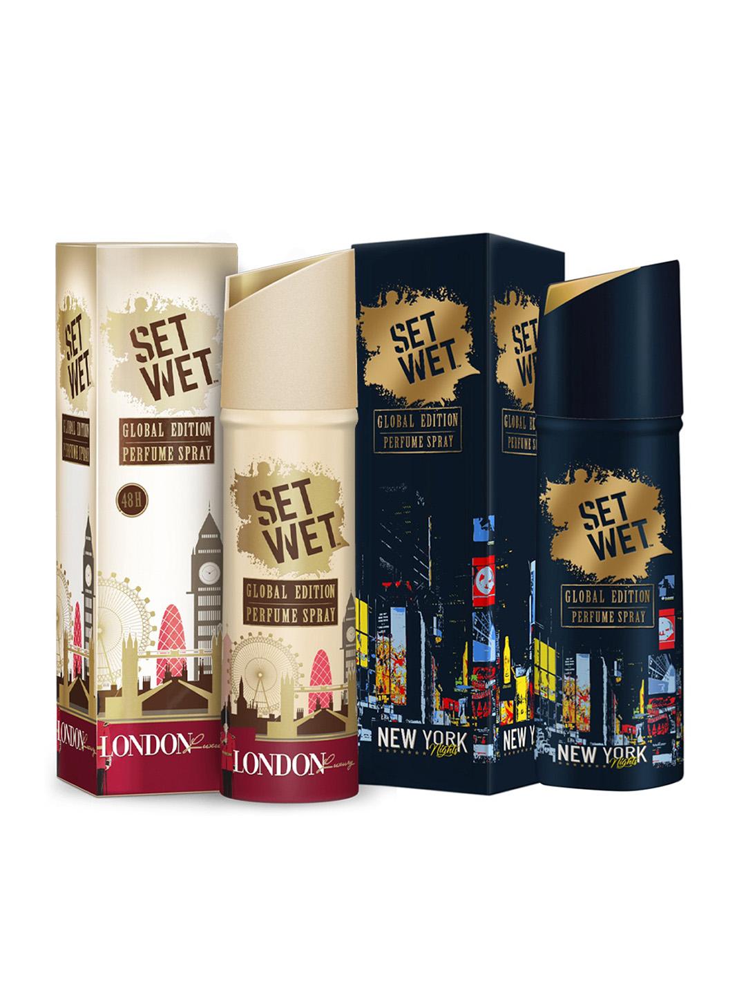 Buy Set Wet Men Set of Global Edition London Luxury and New York
