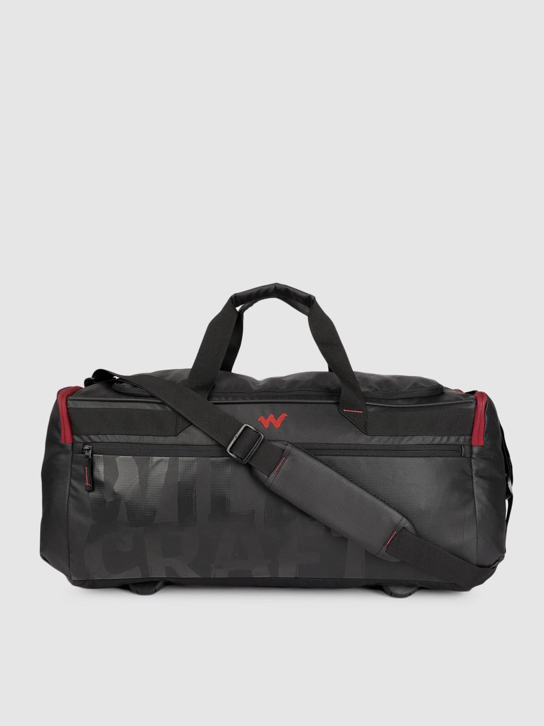 Buy Wildcraft Unisex Black Solid Pathfinder Duffel Bag - Duffel