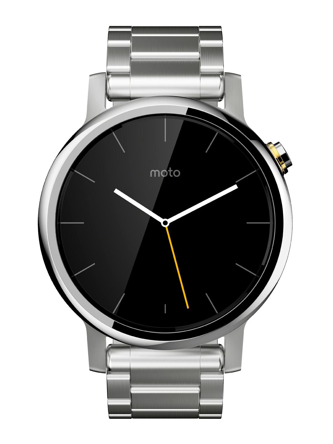 Buy Moto 360 (2nd Gen) Women Silver Metal Smart Watch Smart