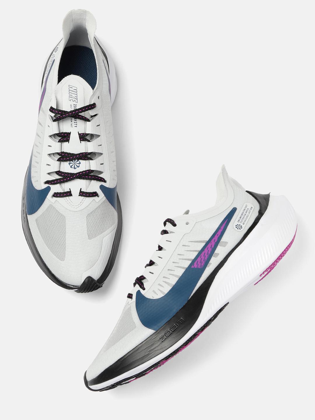 Buy Nike Women Grey ZOOM GRAVITY Running Shoes Sports Shoes for