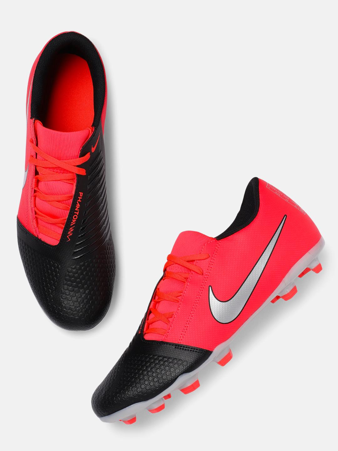 Buy Nike Unisex Red & Black PHANTOM VENOM CLUB Football Shoes