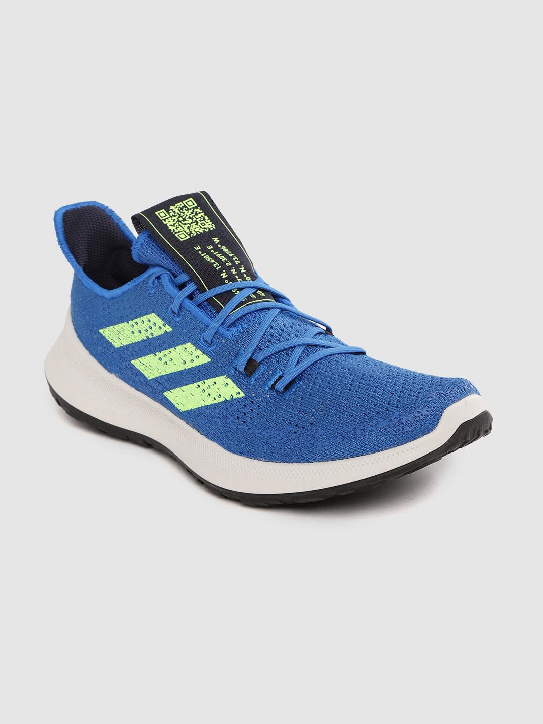 Buy ADIDAS Men Blue Sensebounce+ Solid Running Shoes - Main Image