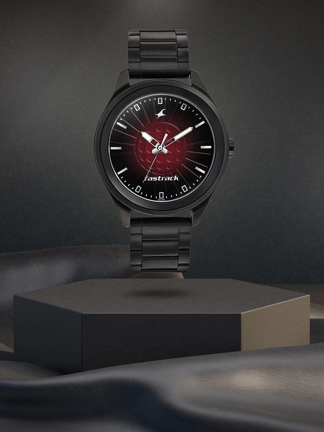 Buy Fastrack Sunburn Men Black Analogue watch 3234NM01 Watches