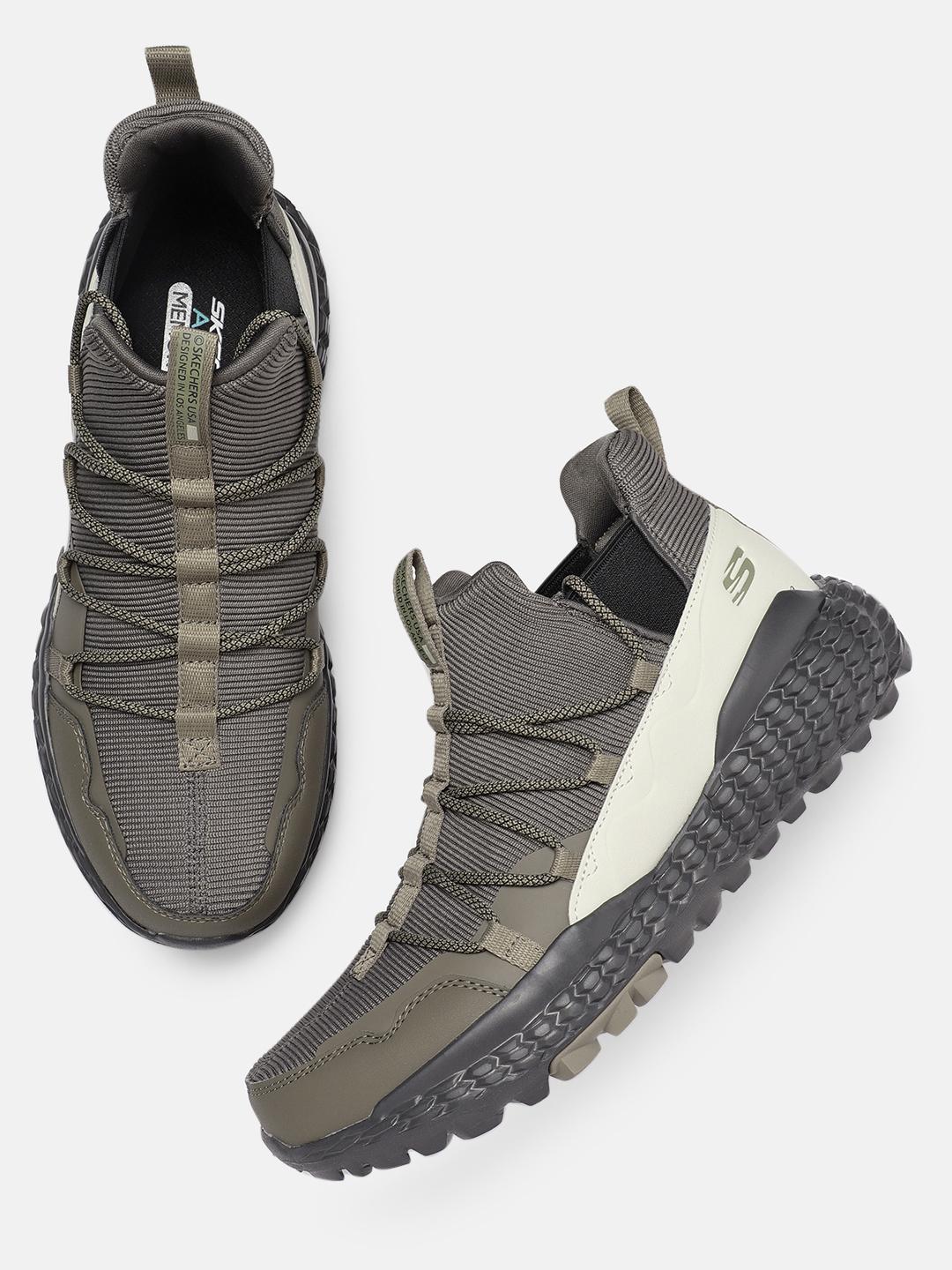 Buy Skechers Men Grey MONSTER KORDES Sneakers Casual Shoes for