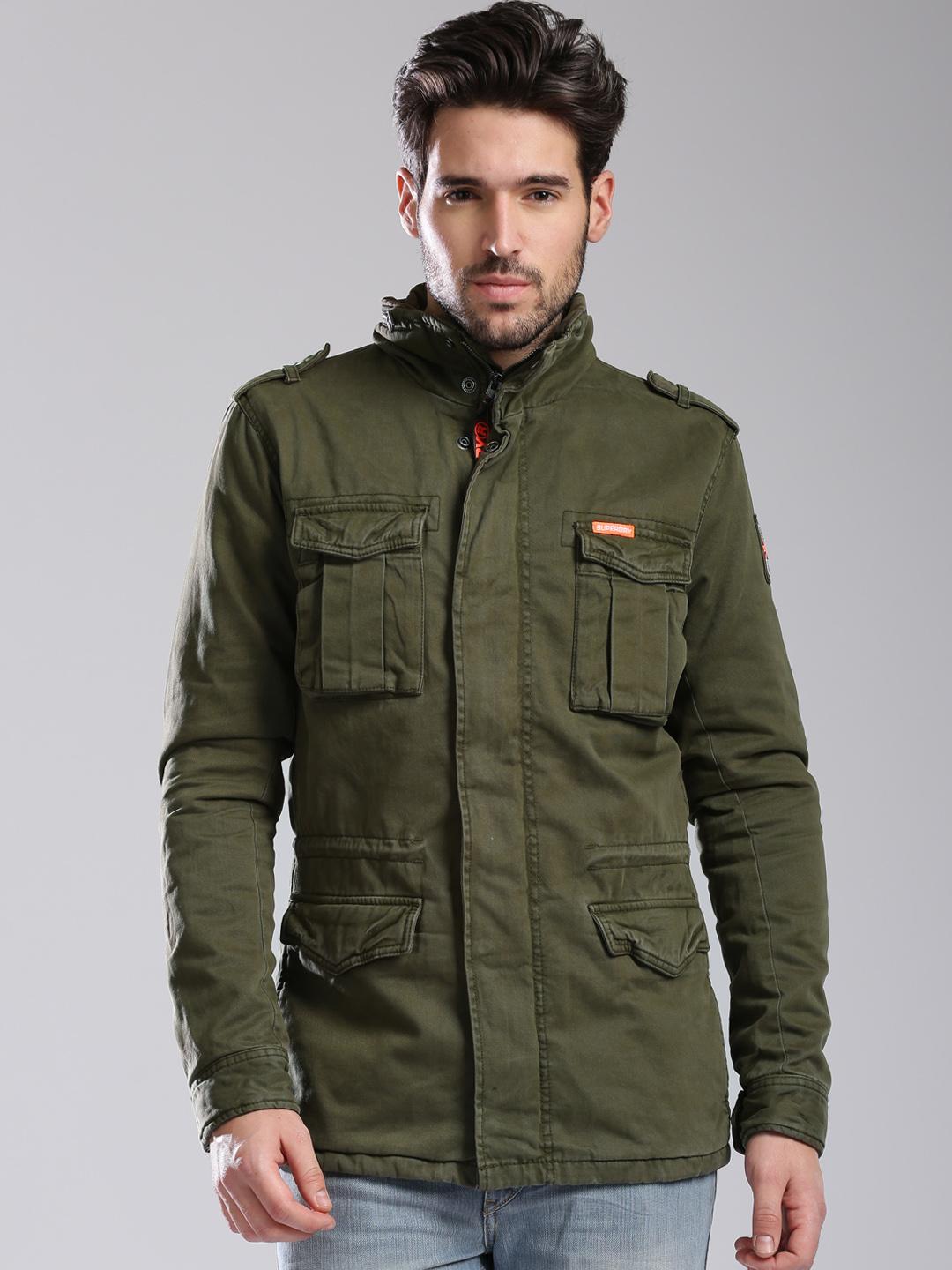Superdry Military Green Parka Mens Buy Superdry Olive Green Parka