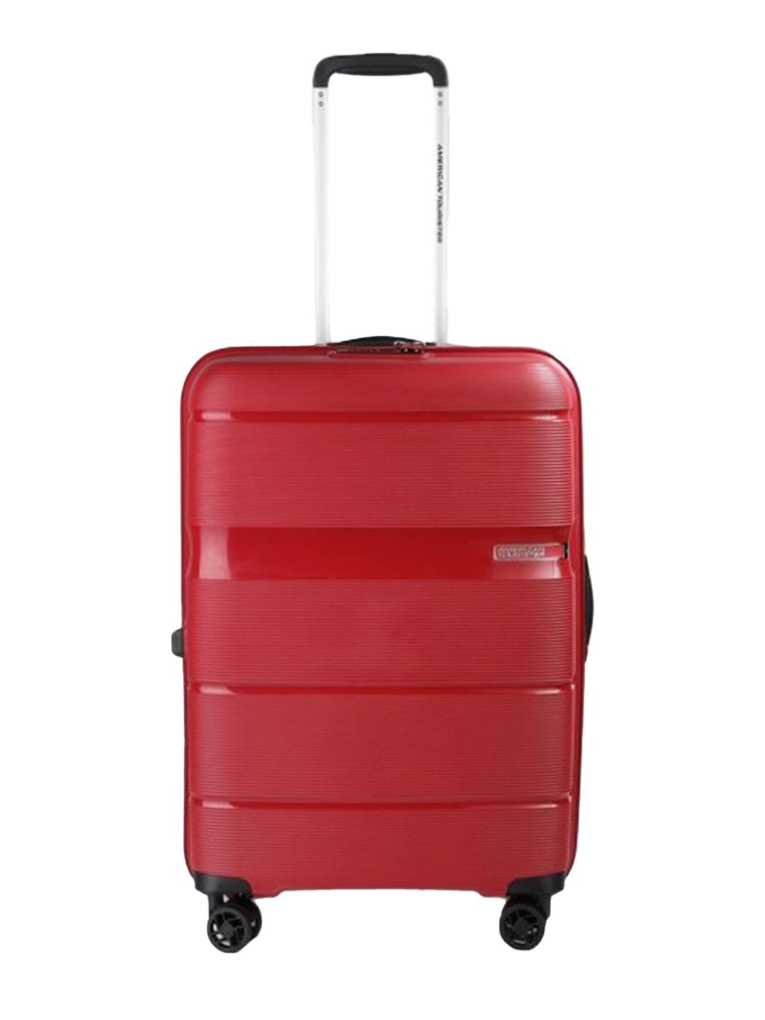 Buy AMERICAN TOURISTER Linex Textured Hard-Sided Trolley Bag