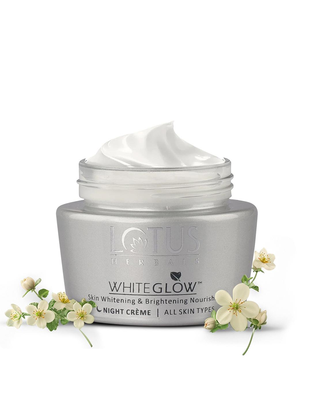 Buy Lotus Herbals Whiteglow Skin Whitening & Brightening Nourishing Night Face Cream 40g - - Personal Care for Women - Image 1