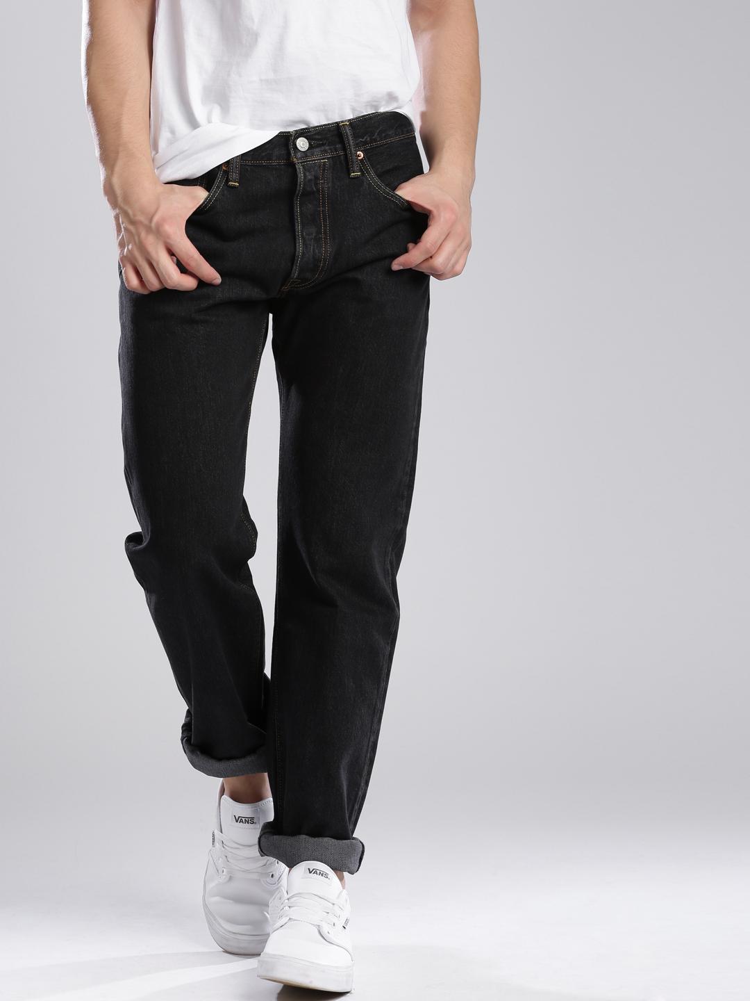 LEVI'S PREMIUM BLACK 501 ® JEANS W32 Levis 501 Original Fit Jeans Black | Mainline Menswear