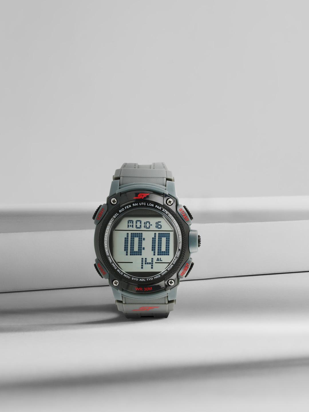 Wrist Watch Sonata Digital And Analog Watch Buy Sonata Men Grey