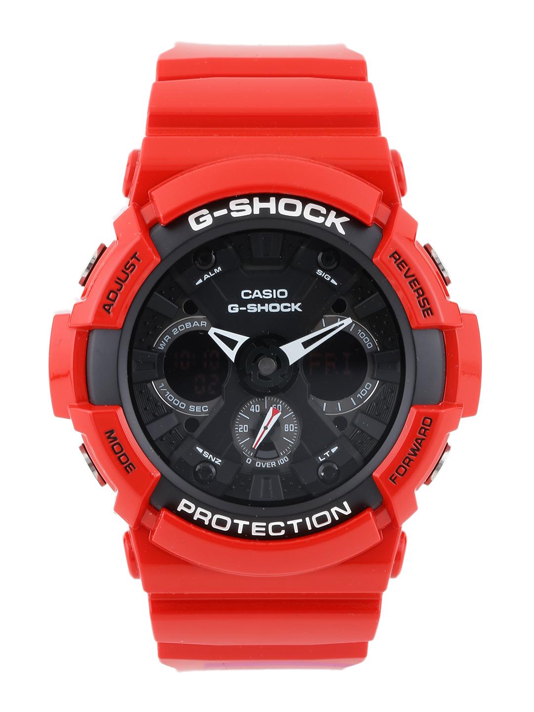 Buy CASIO G-Shock Men Red Analogue & Digital Watch (G629) GA-201RD