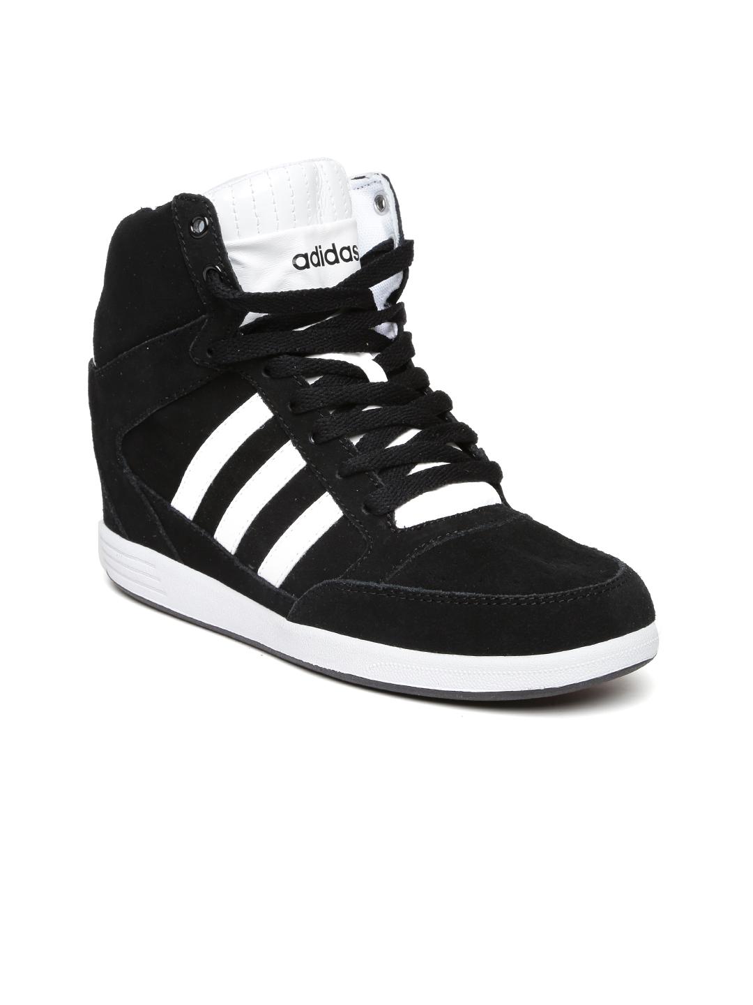Adidas Neo Wedge Sneakers Adidas For Girls ADIDAS NEO Women Black