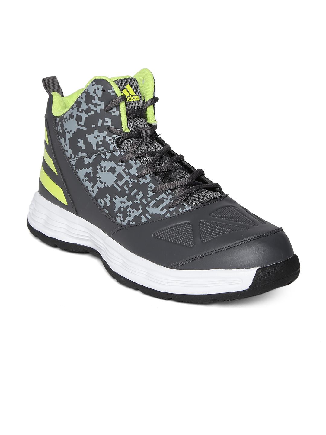 Buy ADIDAS Men Grey GCF-1 Pixel Print Basketball Shoes - Sports