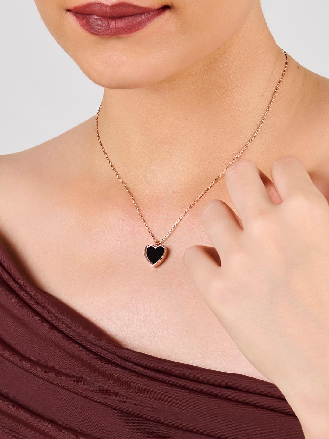 アクセサリー DEPT VTOPIA GIVEN HEART NECKLACE / black アクセサリー DEPT VTOPIA GIVEN HEART NECKLACE / black DEPT VTOPIA