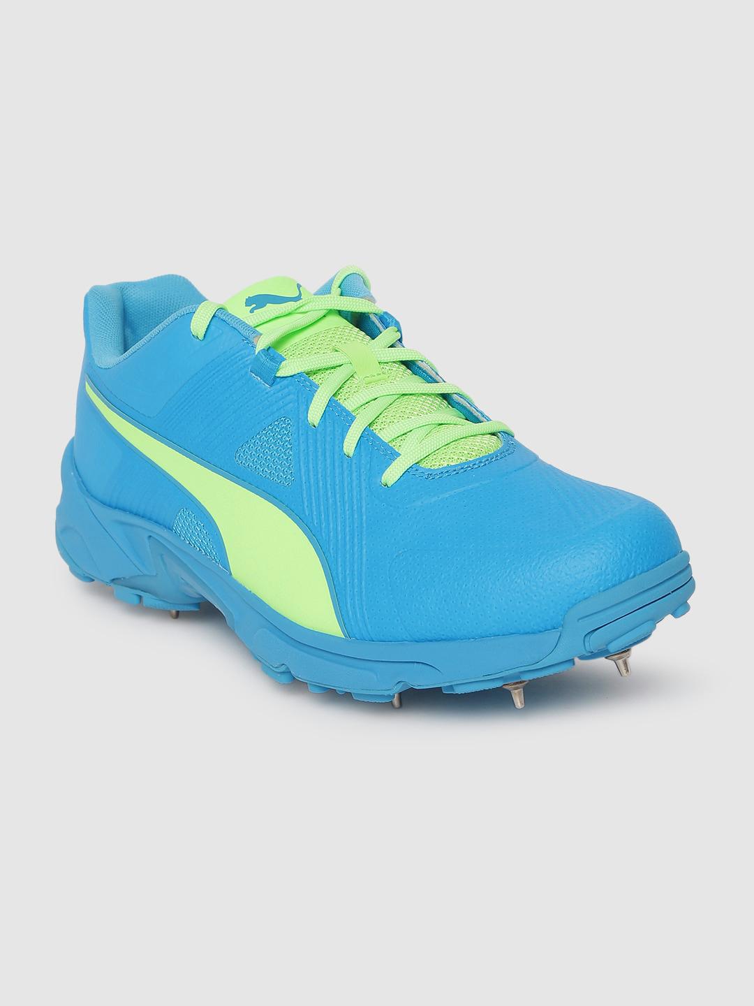 Buy Puma Puma New Cricket Shoes 2020 Puma Men Blue Spike Cricket Shoes