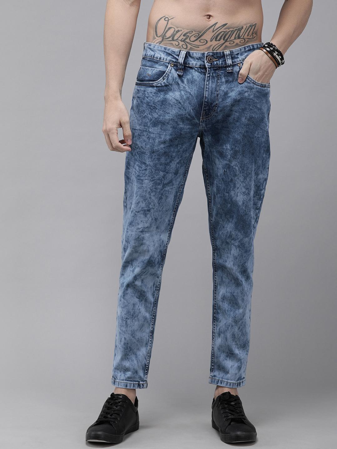 Roadster Men Blue Slim Tapered Fit Jeans