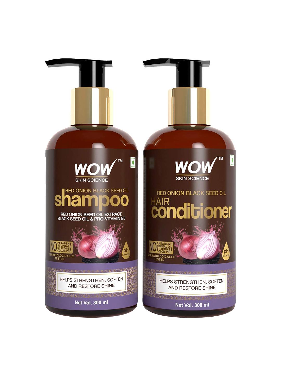 Buy WOW SKIN SCIENCE Red Onion Black Seed Oil Shampoo
