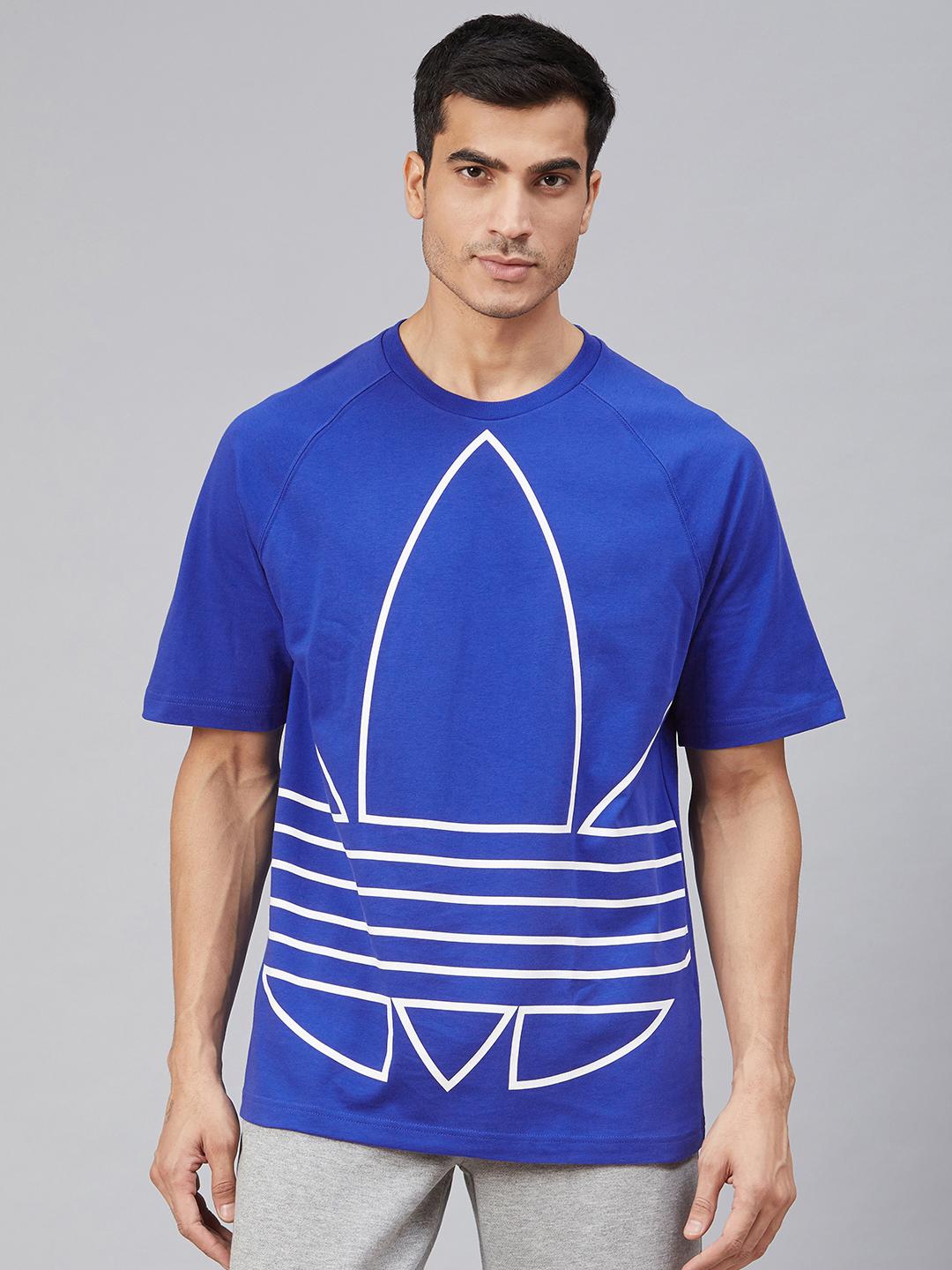 Adidas Originals Short Big Trefoil ADIDAS Originals Men Blue White