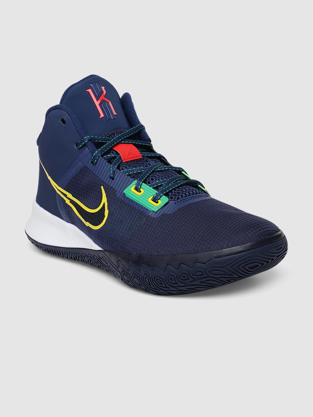 Buy Nike Unisex Navy Blue KYRIE FLYTRAP IV EP Mid-Top Basketball