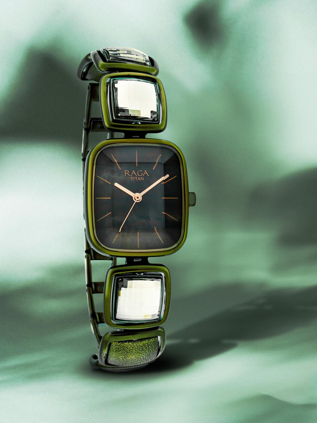 Raga Green Dial Raga Titan Moments Of Joy Buy Titan Women Black