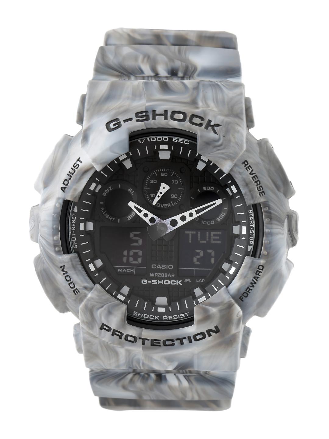 Buy Casio G-Shock Men Grey Analogue-Digital Watches (G635) GA