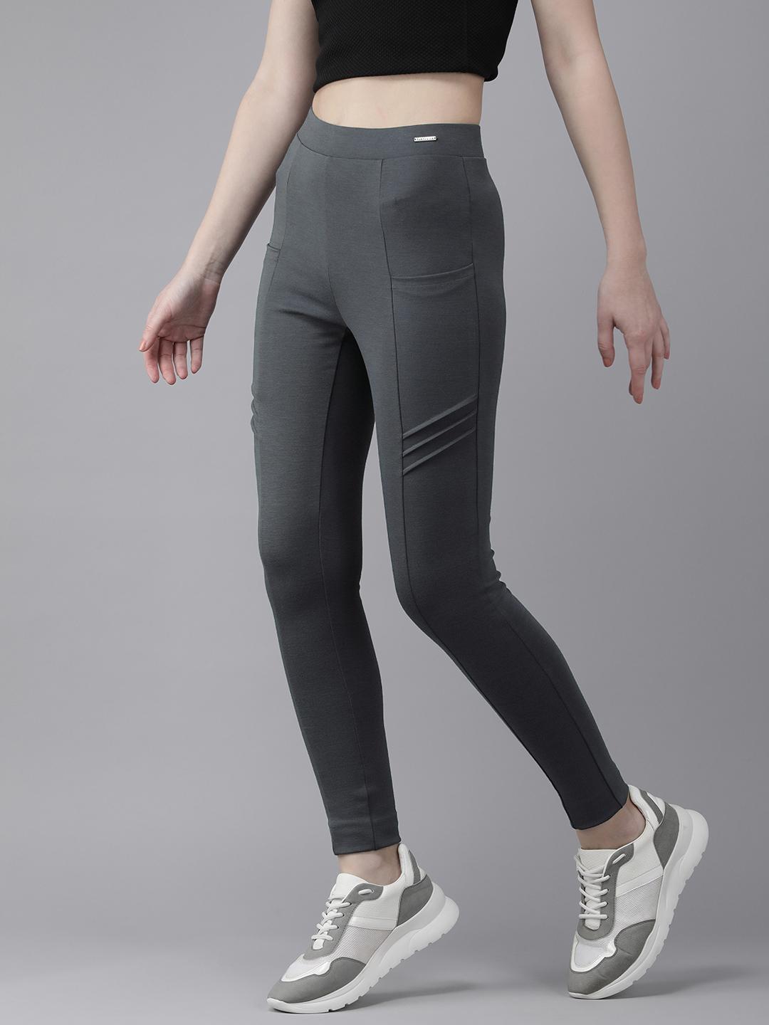 Buy Van Heusen Athleisure Women Granite Solid Way Stretch