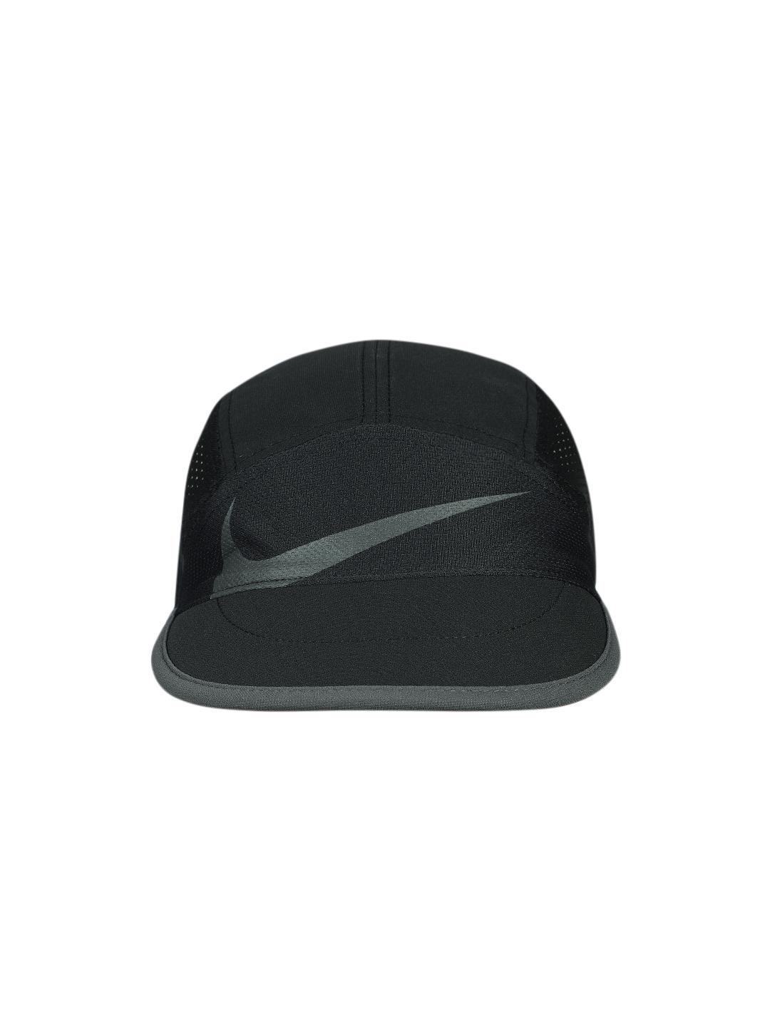Buy Nike Unisex Black Dri-FIT AeroBill Tailwind Running Cap Caps