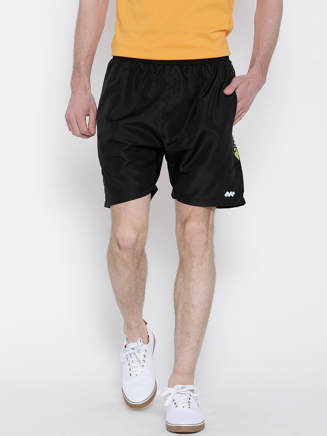 Buy Spunk Black Shorts Shorts for Men 1331772 Myntra