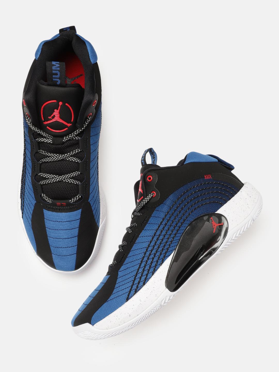 Buy Nike Men Black Blue JORDAN JUMPMAN 2021 PF Basketball Shoes