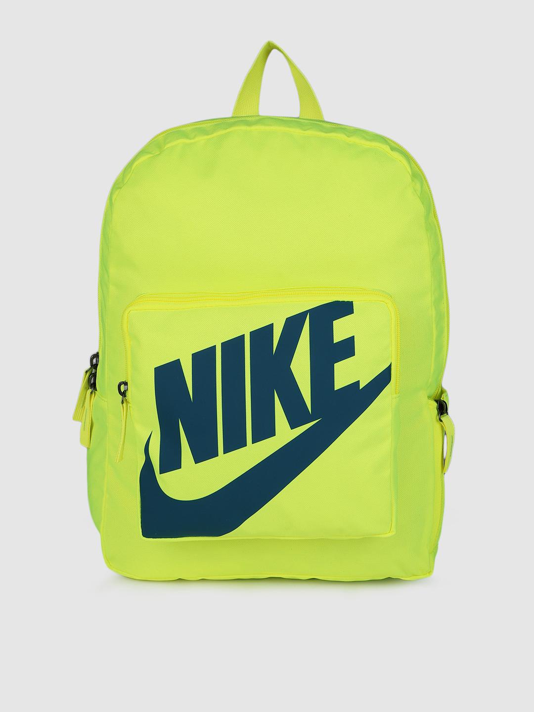 lime green nike backpack