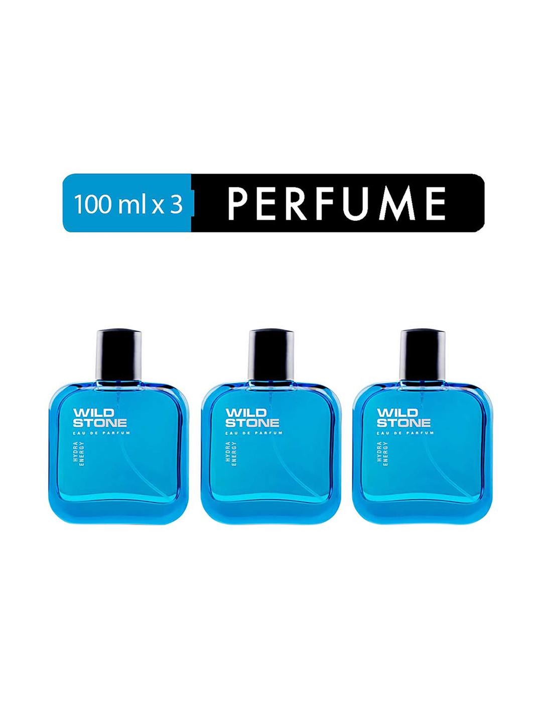 Wild Stone Hydra Energy Perfume for Men 100 ml (Pack of 3) - Image 1