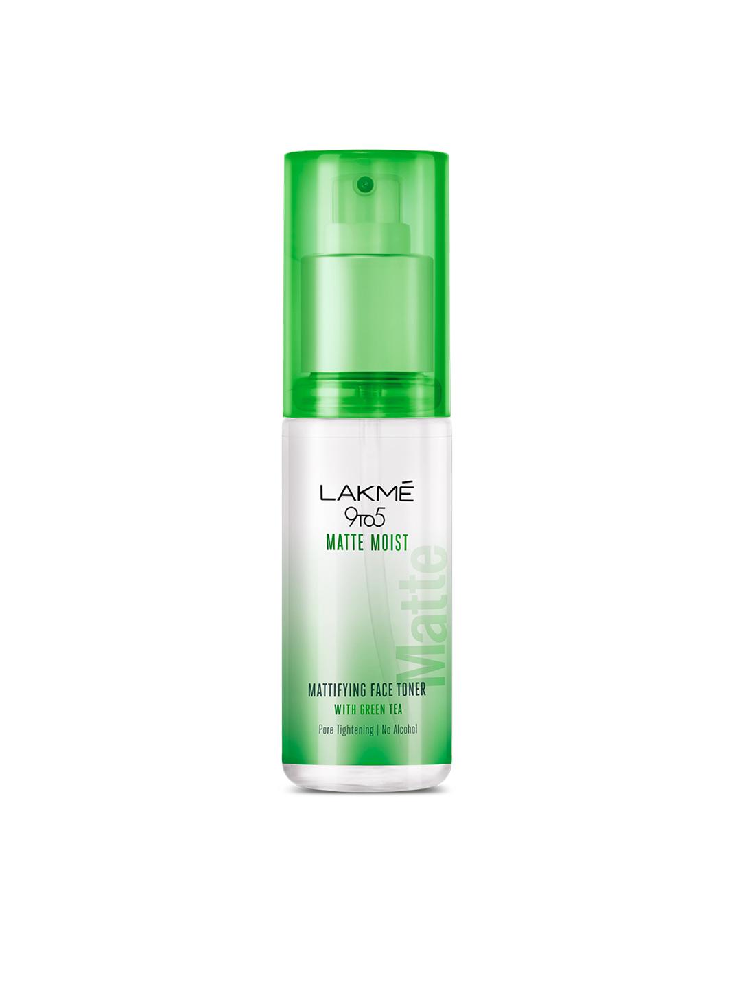 Buy Lakme 9 to 5 Moist Matte Mattifying Face Toner with Green Tea