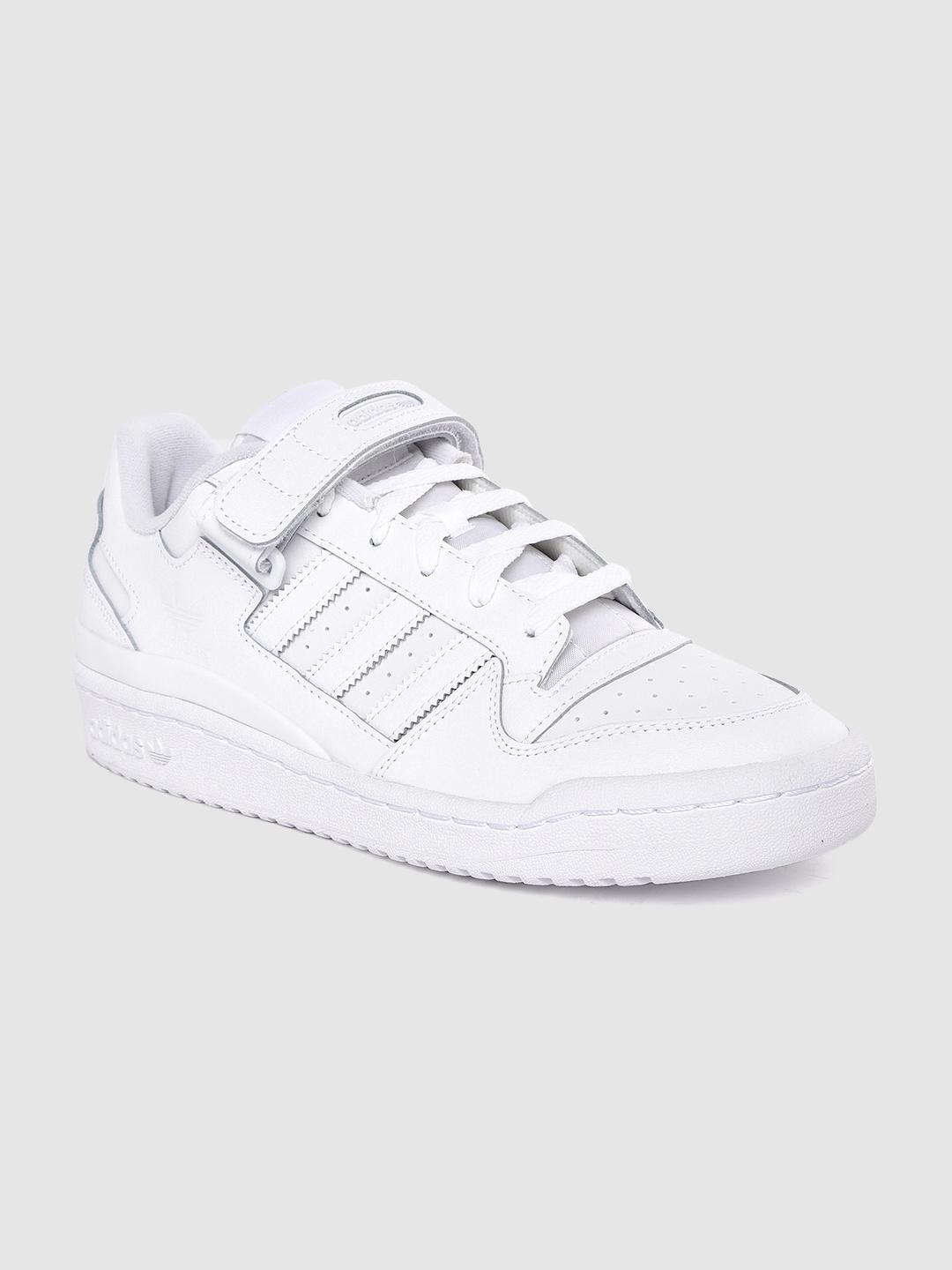 Buy ADIDAS Originals Men White Forum Low RT Basics Leather