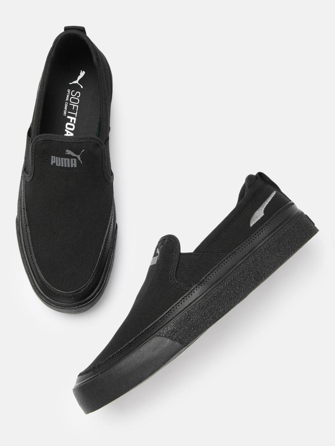 Buy Puma Unisex Black Bari Z Slip-On Sneakers - Casual Shoes for