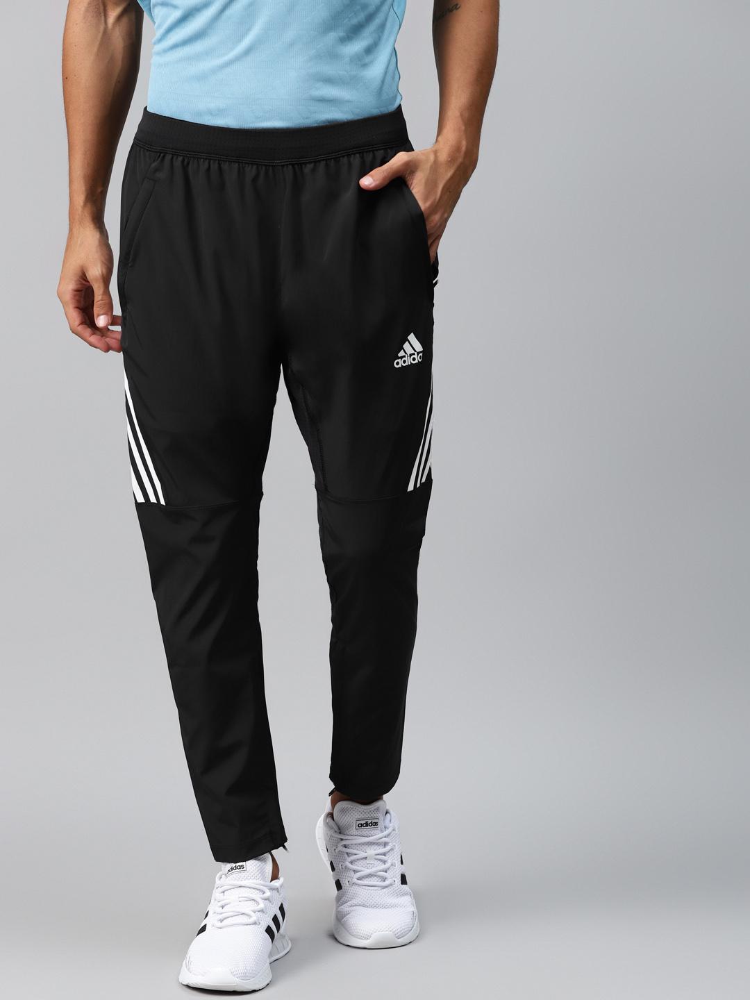 Buy ADIDAS Originals Men Black AEROREADY 3-Striped Track Pants