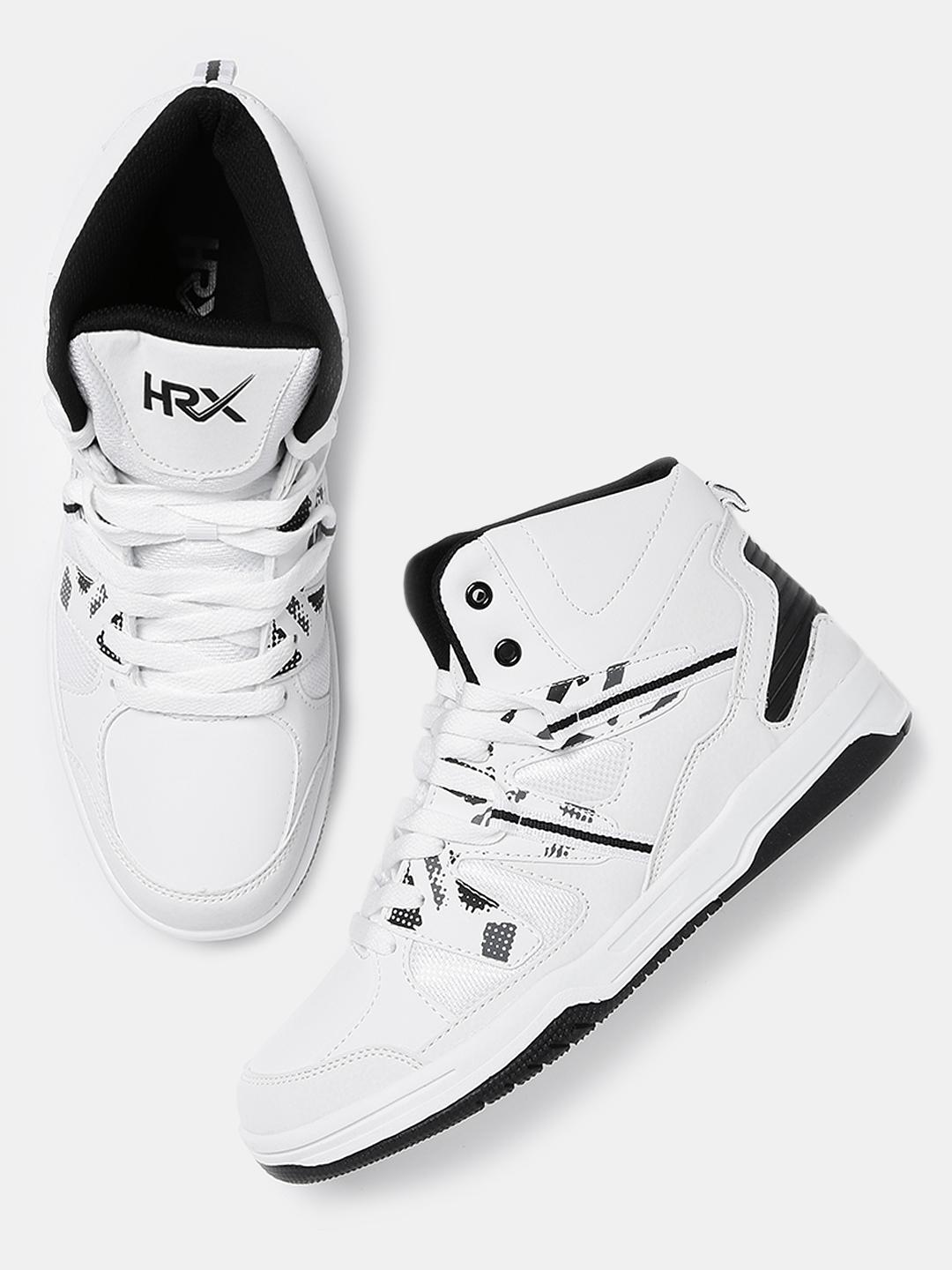 Buy HRX by Hrithik Roshan Men Hoop Life White Sneakers Casual