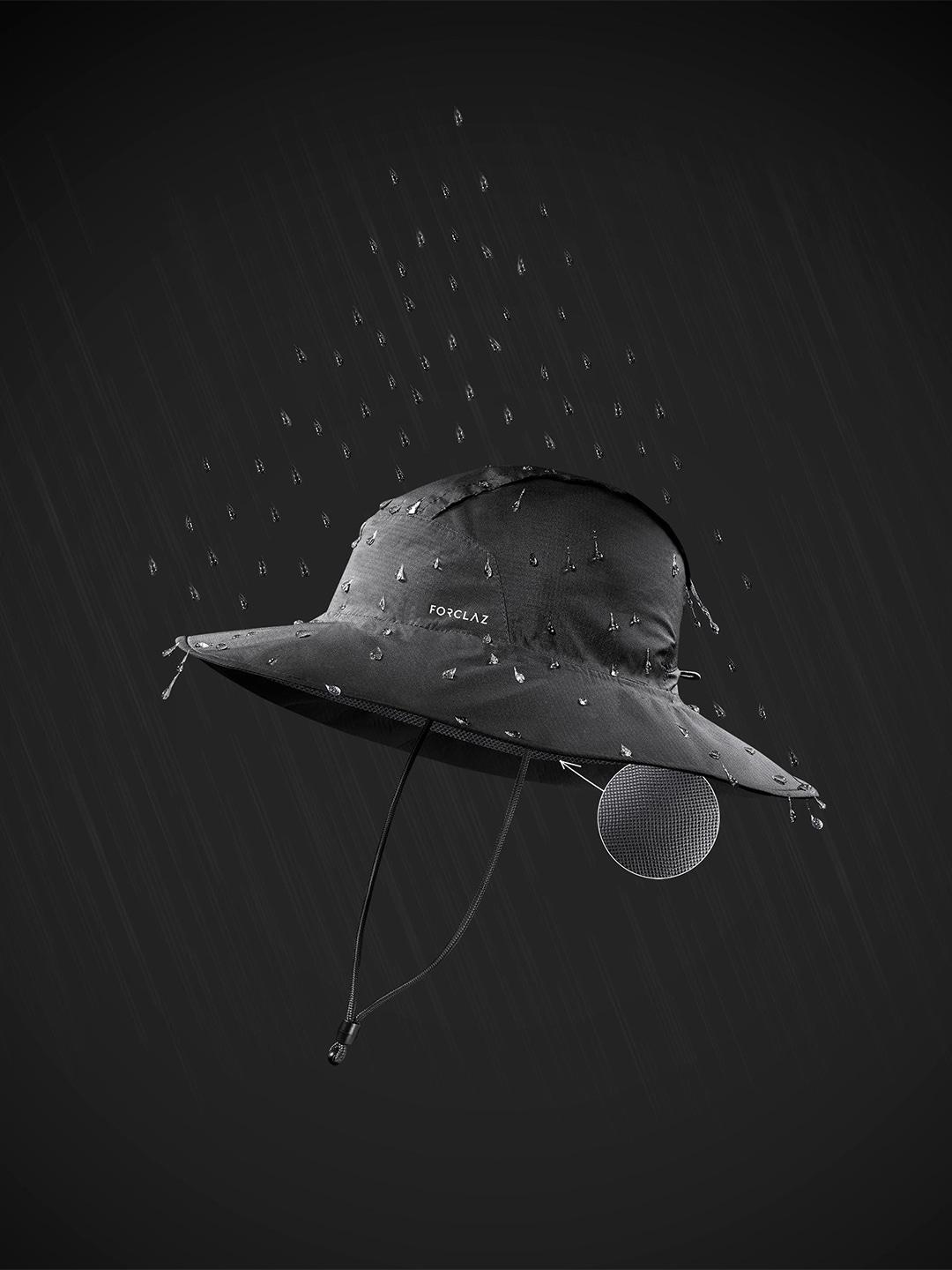 Buy Decathlon FORCLAZ Unisex Grey Solid Waterproof Mountain