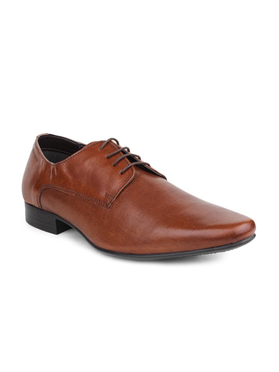 Buy Red Tape Men Tan Brown Leather Formal Shoes Formal Shoes for