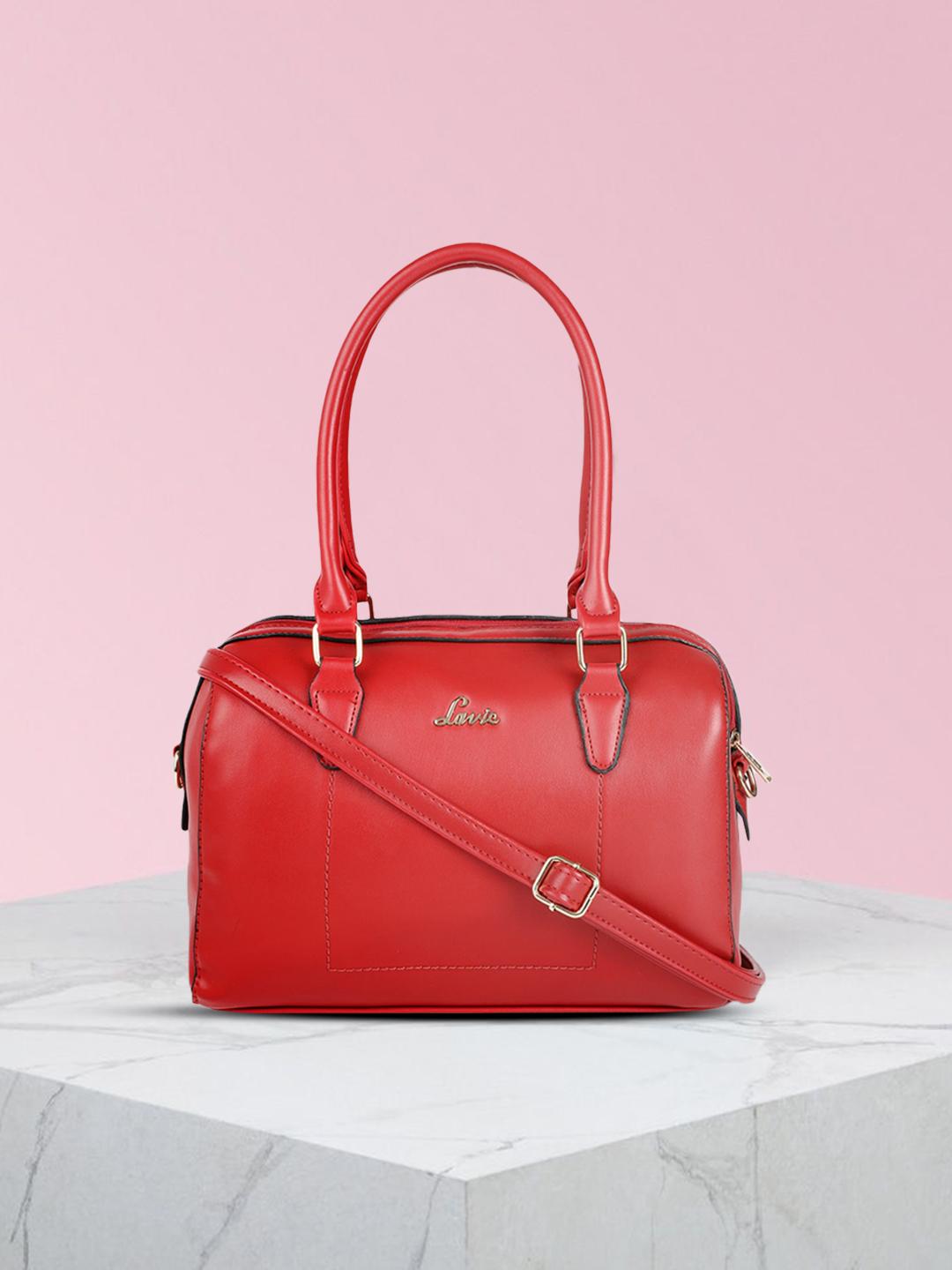 Buy Lavie Almaty Women Red Medium Box Bag Handbags for Women