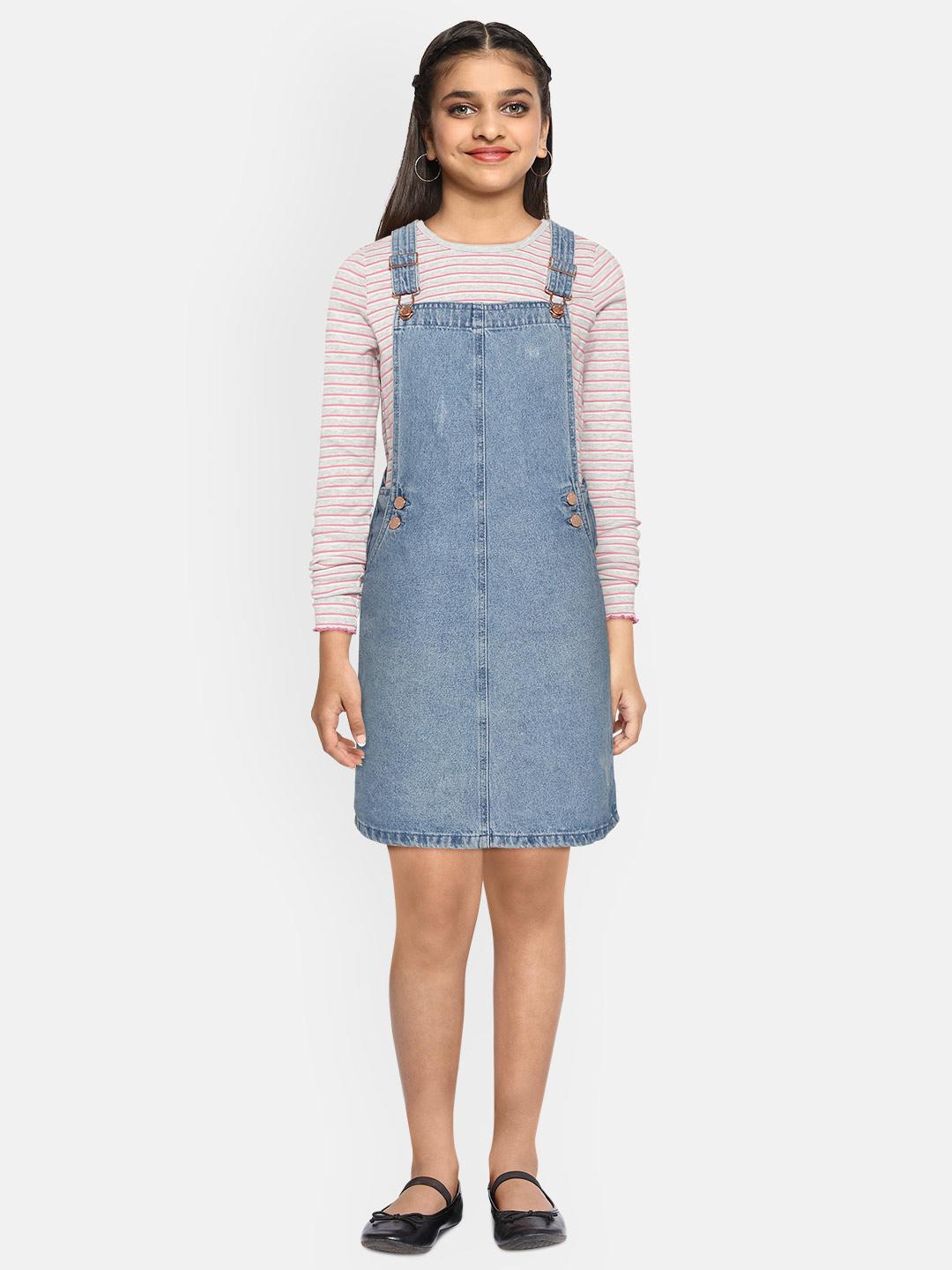 marks and spencer ladies pinafore dress Buy & Blue & Pink with T-shirt - Dresses for Girls 14241502 COGS_UPDATE