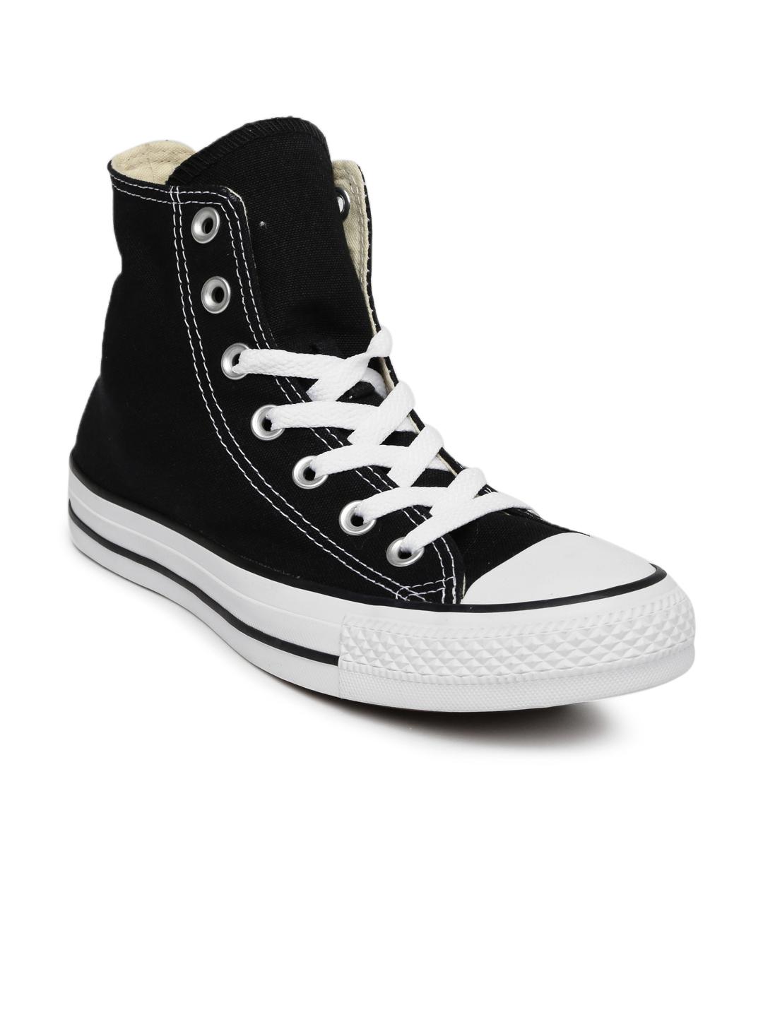Converse Unisex Black High-Top Sneakers