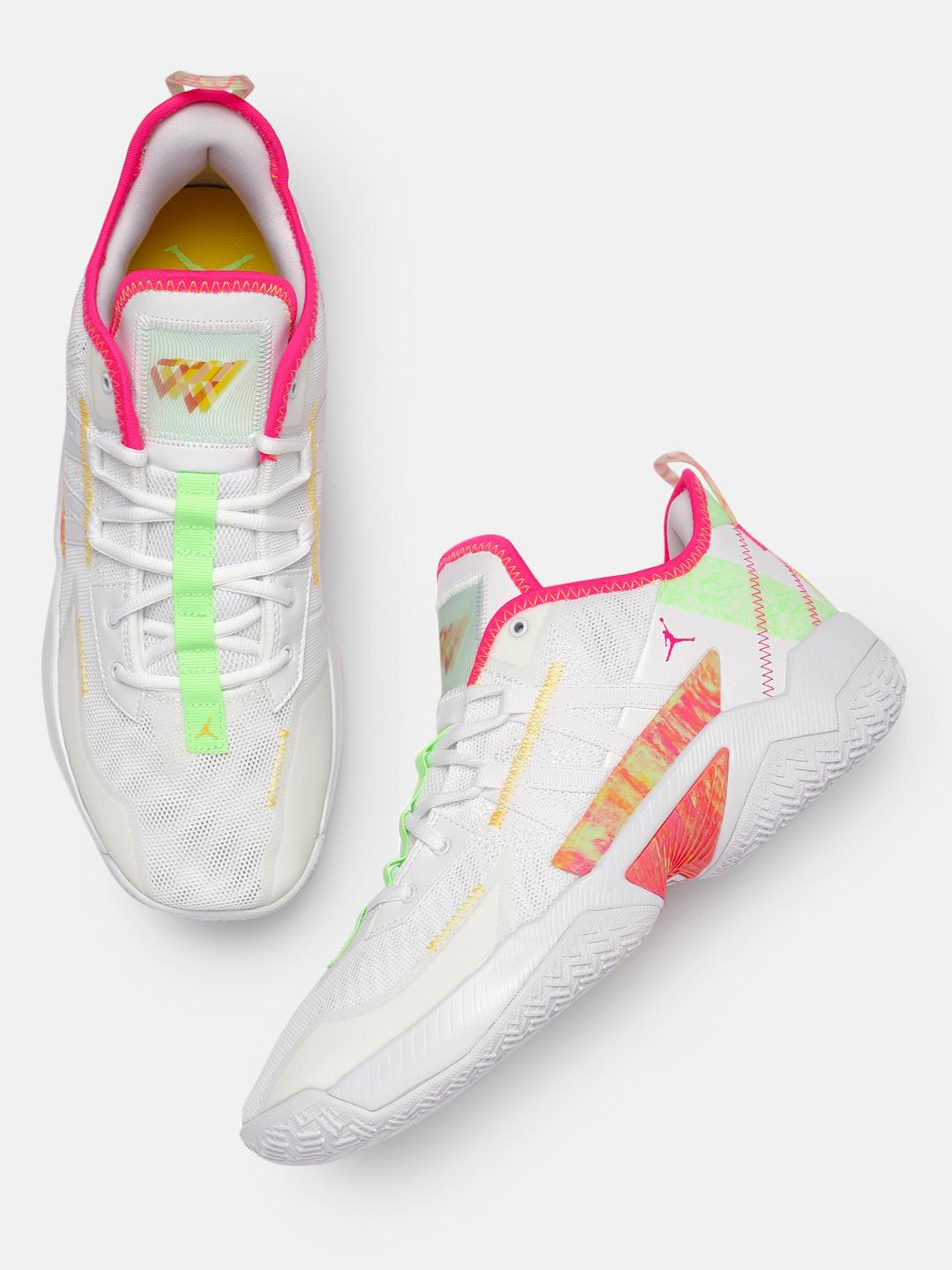 Buy Nike Men White JORDAN ONE TAKE II PF Basketball Shoes Sports