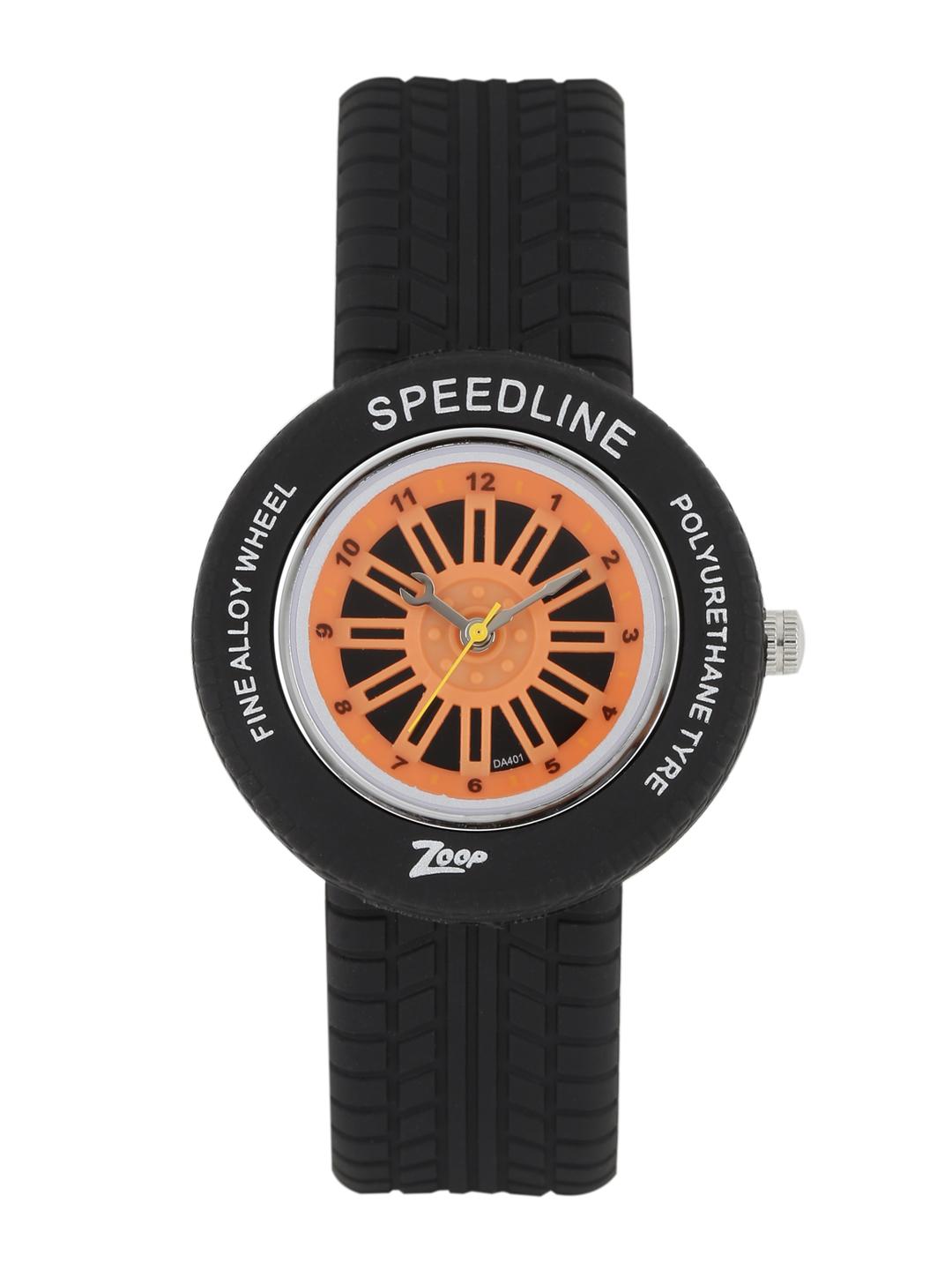 Buy ZOOP from TITAN by Titan Boys Orange & Black Dial Watch