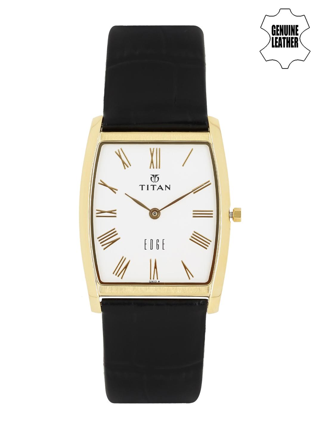 Buy Titan Edge Men White Dial Watch NH1044YL04A - Watches for Men