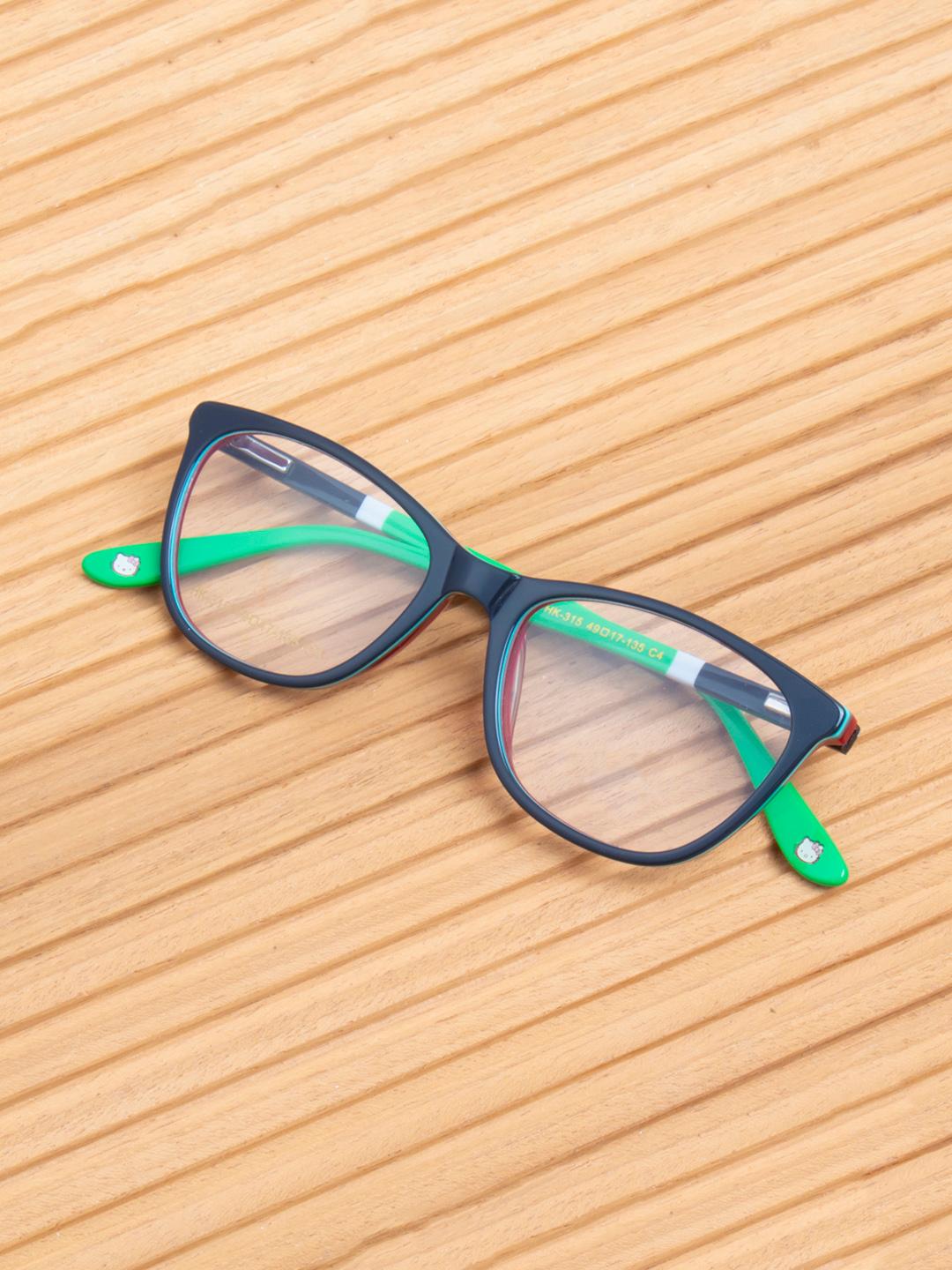 Buy Ted Smith Women Green & Black Full Rim Square Frames